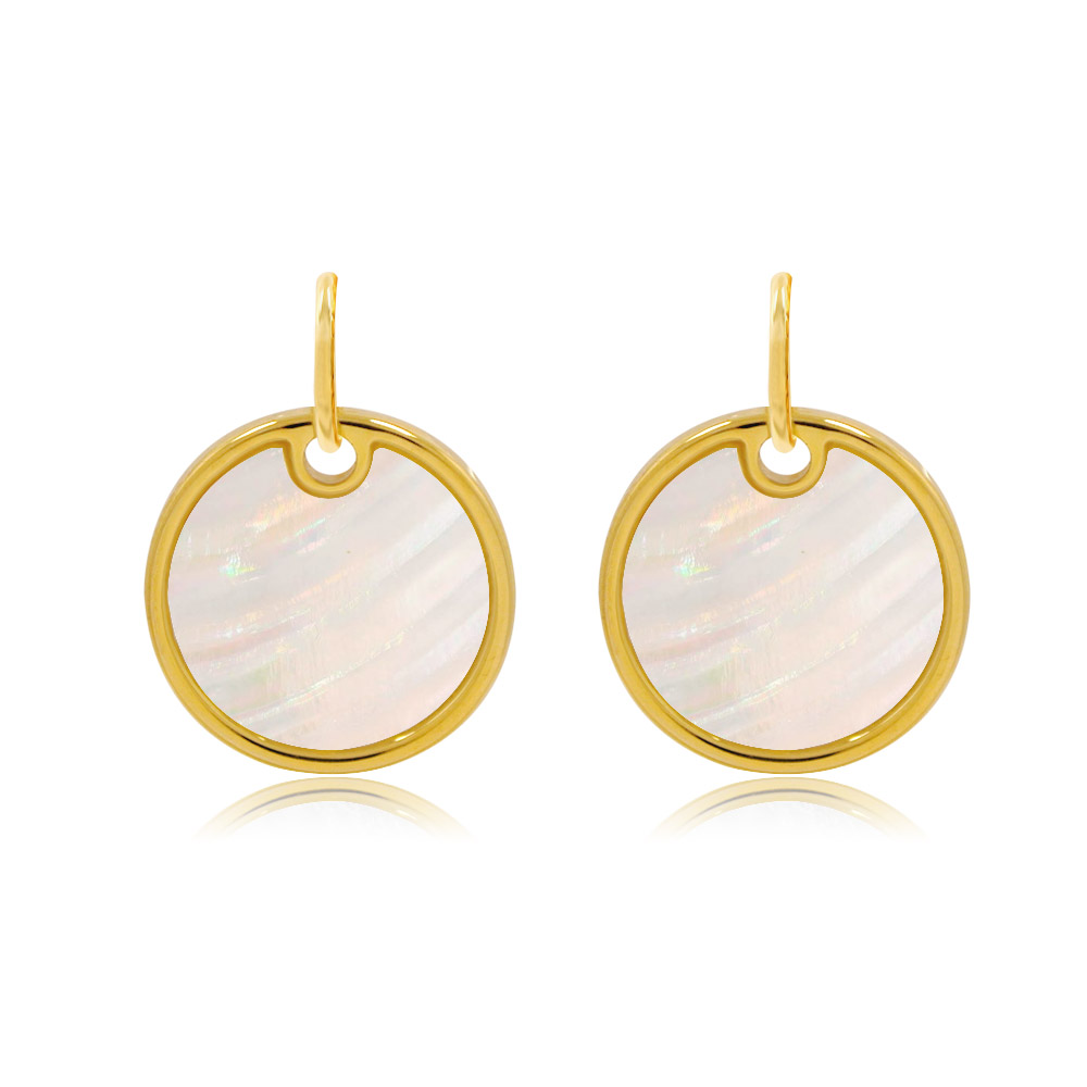 Shell Round Earring